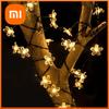 1 pz 6,5M 30 LED Luci Solari Fiore di Ciliegio LED Esterno Impermeabile Festival Giardino Luci Decorative Luce Solare da Giardino