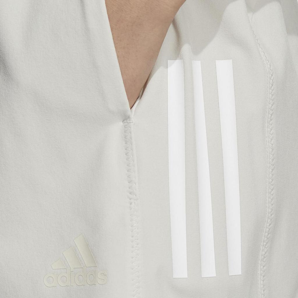 Adidas Side Stripe Straight Shorts Women Bottoms Light-Grey HF2468