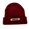 Knitted Hats Women Black Beanie Thick Hat Winter Hats Beanies  Skullcap