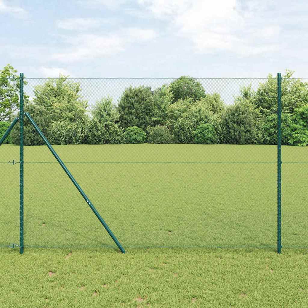 Hexagonal Fence Green 1.5 X 10 M PVC
