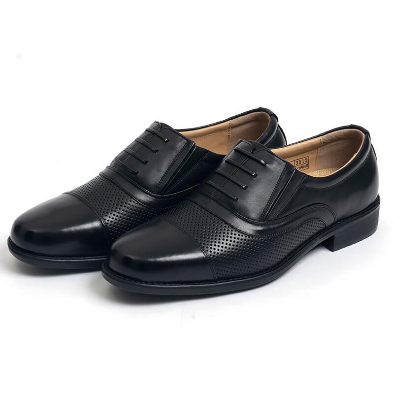 Men s Military Officer Leather Dress Shoes 39