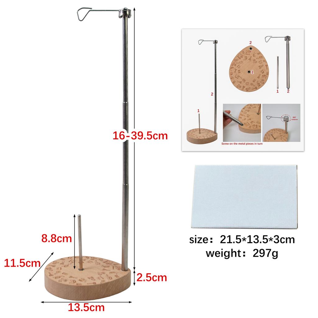 Embroidery Quilting Thread Sewing Thread Holder Single Cone Thread Stand for Sewing Machine Single Thread Spool Holder