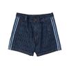X IVY PARK Unisex Monogram Print Denim Shorts Dark Denim Blue H61702