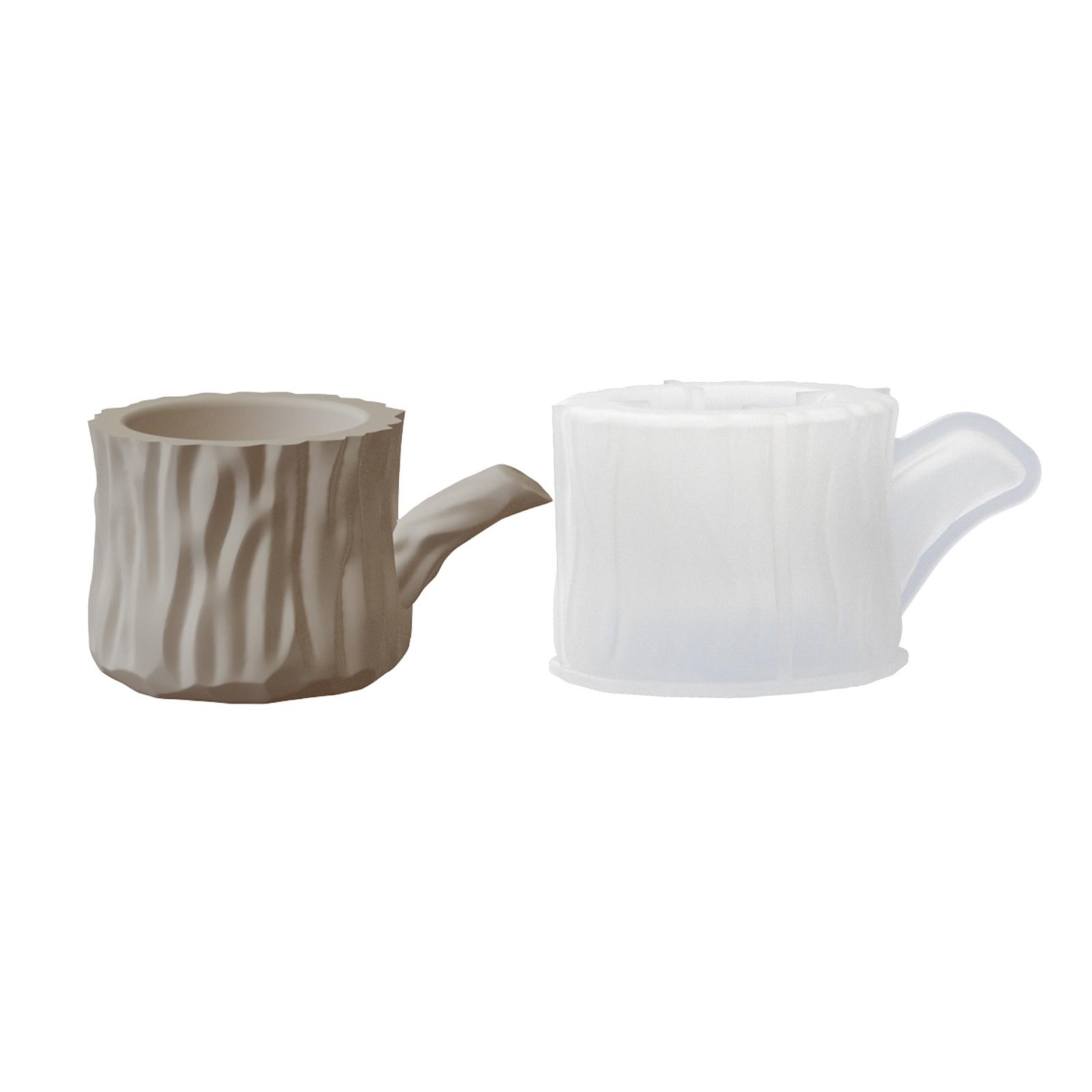 

Силиконовая форма для подсвечника, формы для стаканчиков для свечей, форма для подсвечника в виде пня, форма для гипса, форма для украшений, кашпо для суккулентов T1