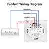 Graffiti Smart Touch WiFi Switch for Water Heater & AC, Voice-Controlled, European Standard, 40A High Power.