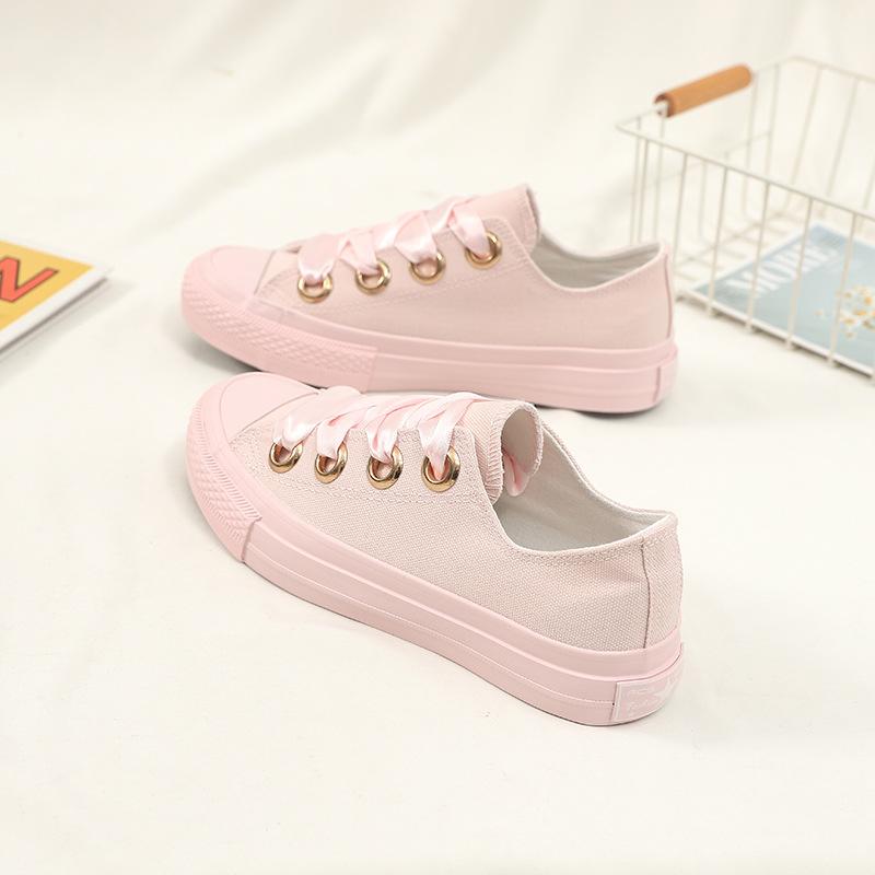 

Весна и лето Новые модные повседневные парусиновые туфли Легкие дышащие прогулочные туфли 40