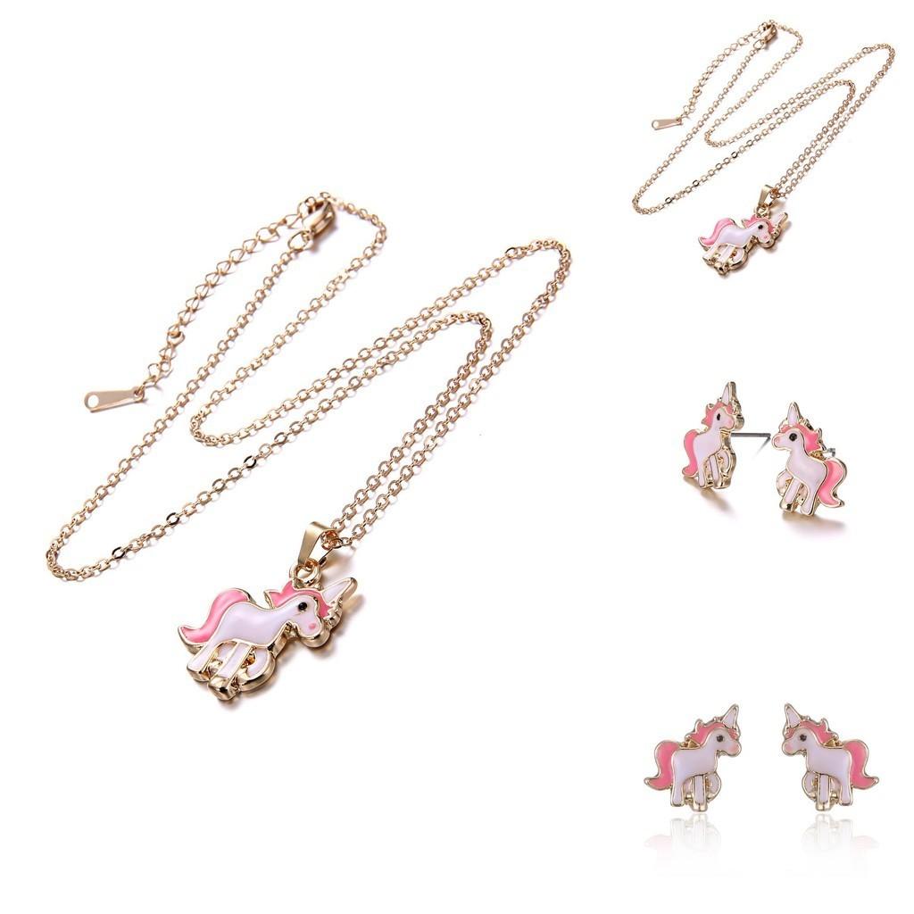 New Style Necklace Set Fashionable Alloy O-ring Chain Pendant