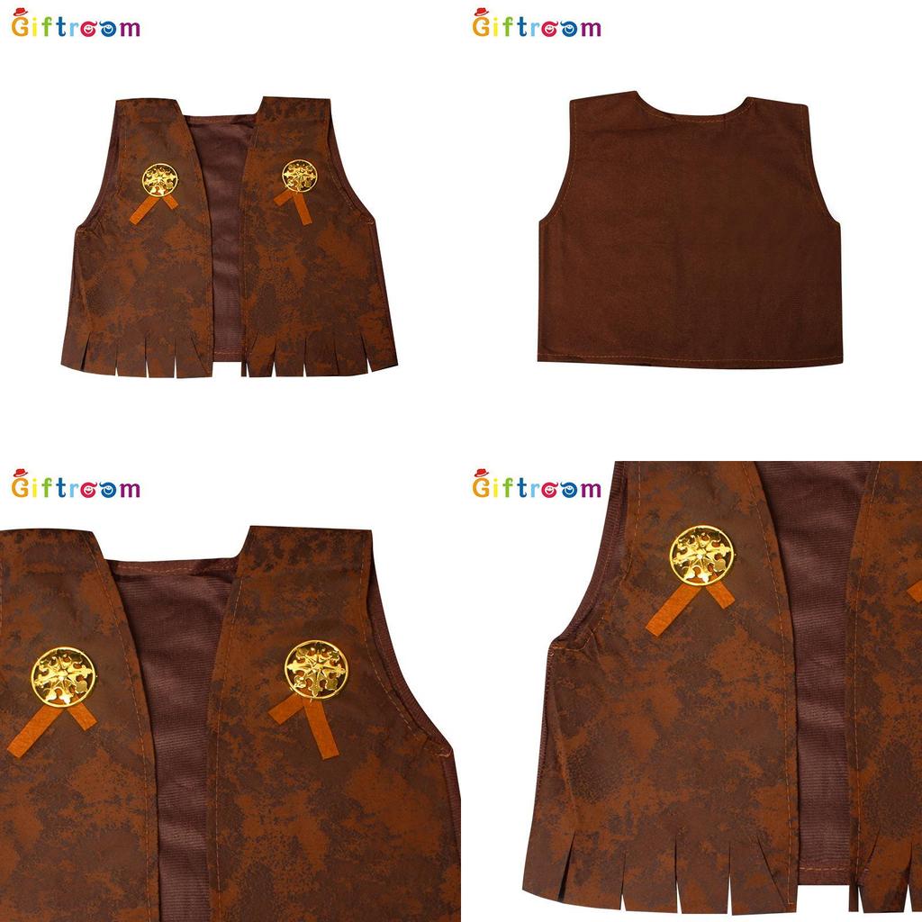 Trendy Fashion Cowboy Denim Vest For Men And Women Versatile Polyester Apparel