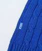 UCLA Unisex Round Neck Cable Knit [Blue](Uzalk8A_43)