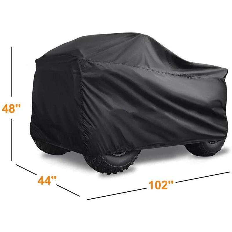 All-Season Waterproof ATV Cover Universal Heavy Duty Outdoor UV-Resistant Tear-Resistant Material