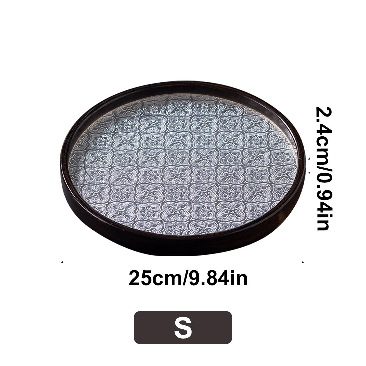 

Поднос из бамбукового кристалла, для еды, работы, хранения, используется в спальне, кухне, гостиной, ванной комнате, больнице и на открытом воздухе