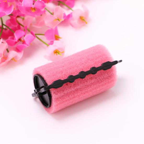 6Pcs Home Self Grip Sponge Hair Salon Hairdressing Roller Curlers Styling Tools