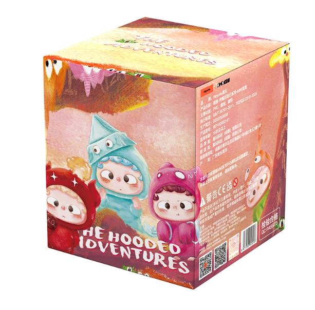 Černá Hra Heyone Oh Cub Kapuce Dobrodružství Roztomilá Série Částic Mini Slepá Krabička Roztomilá Trendy Hračka Ozdoby Dárek na Valentýna