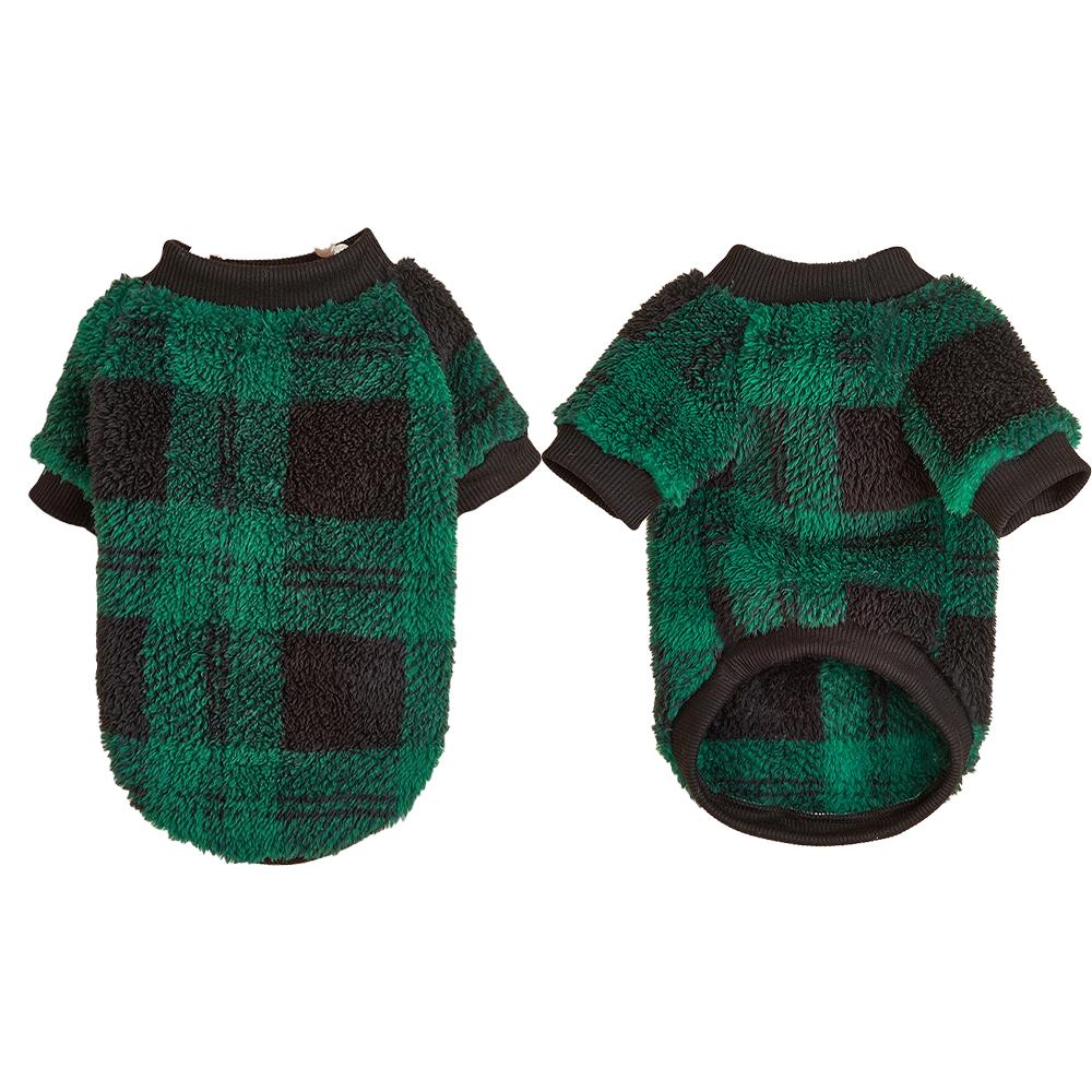 Warm Fleece Dog Hoodie Pullover Winter Pet Dog Clothes for French Bulldog Yorkies Clothing for Small Medium Dogs Cats Puppy Coat