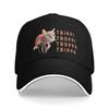 Trippi Troppi Cat Baseball Cap  Street Style Hip Hop Hats Summer Couple Women Kpop Rock Baseball Caps