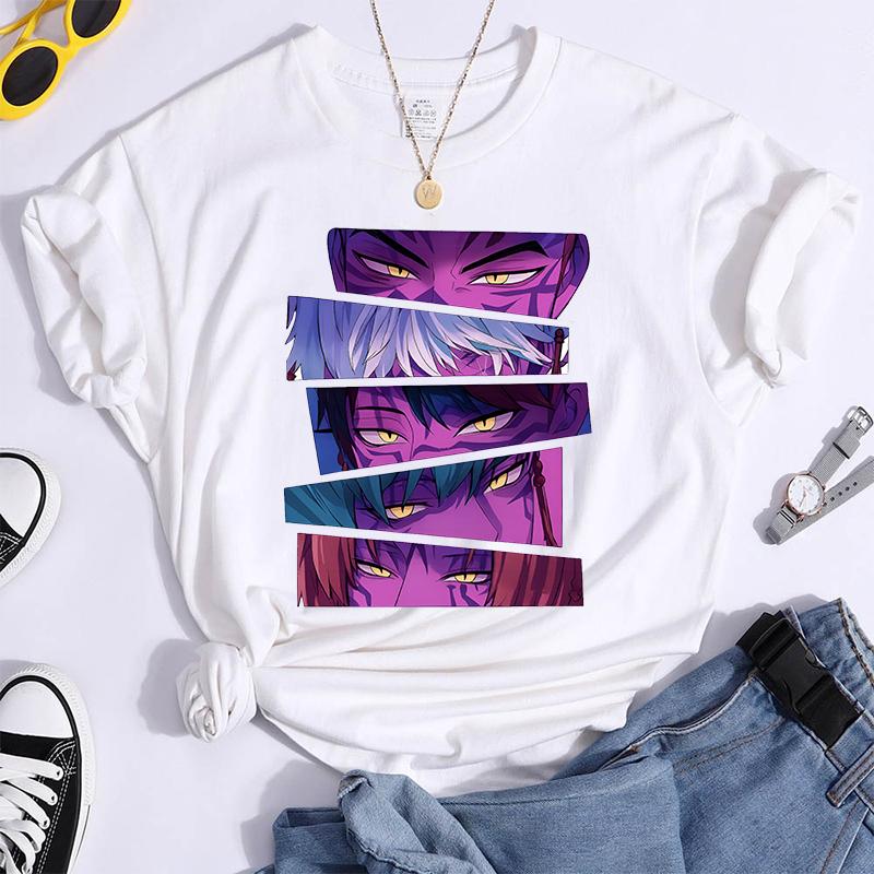 

Горячая K-Pop Футболка Охотники на демонов Забавная Летняя Футболка Харадзюку Saja Boys Derpy Принт тигра Модная Летняя Повседневная Футболка с коротким рукавом Топ 4XL