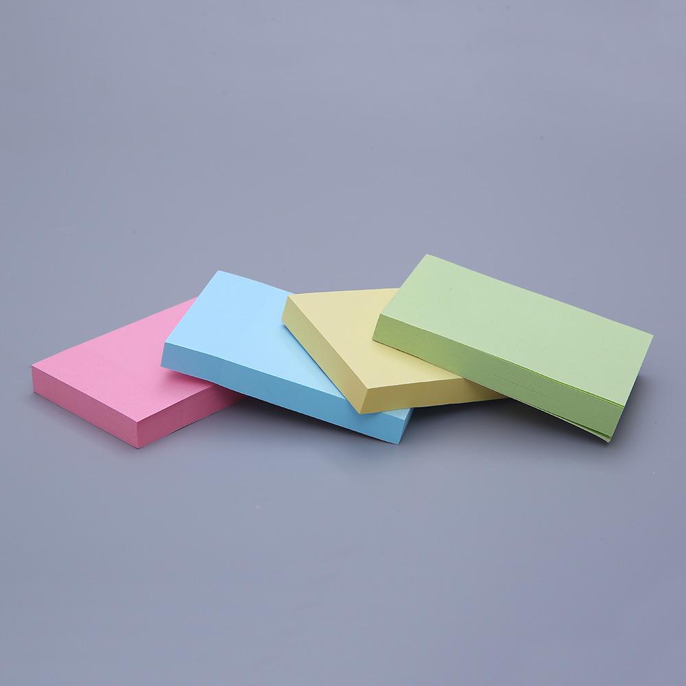 Chuangda Strong Adhesive Sticky Notes, 100 Sheets, 76x76MM, Bright Colors for Office Use and Reminders. 1 Pack - High Shipping Cost