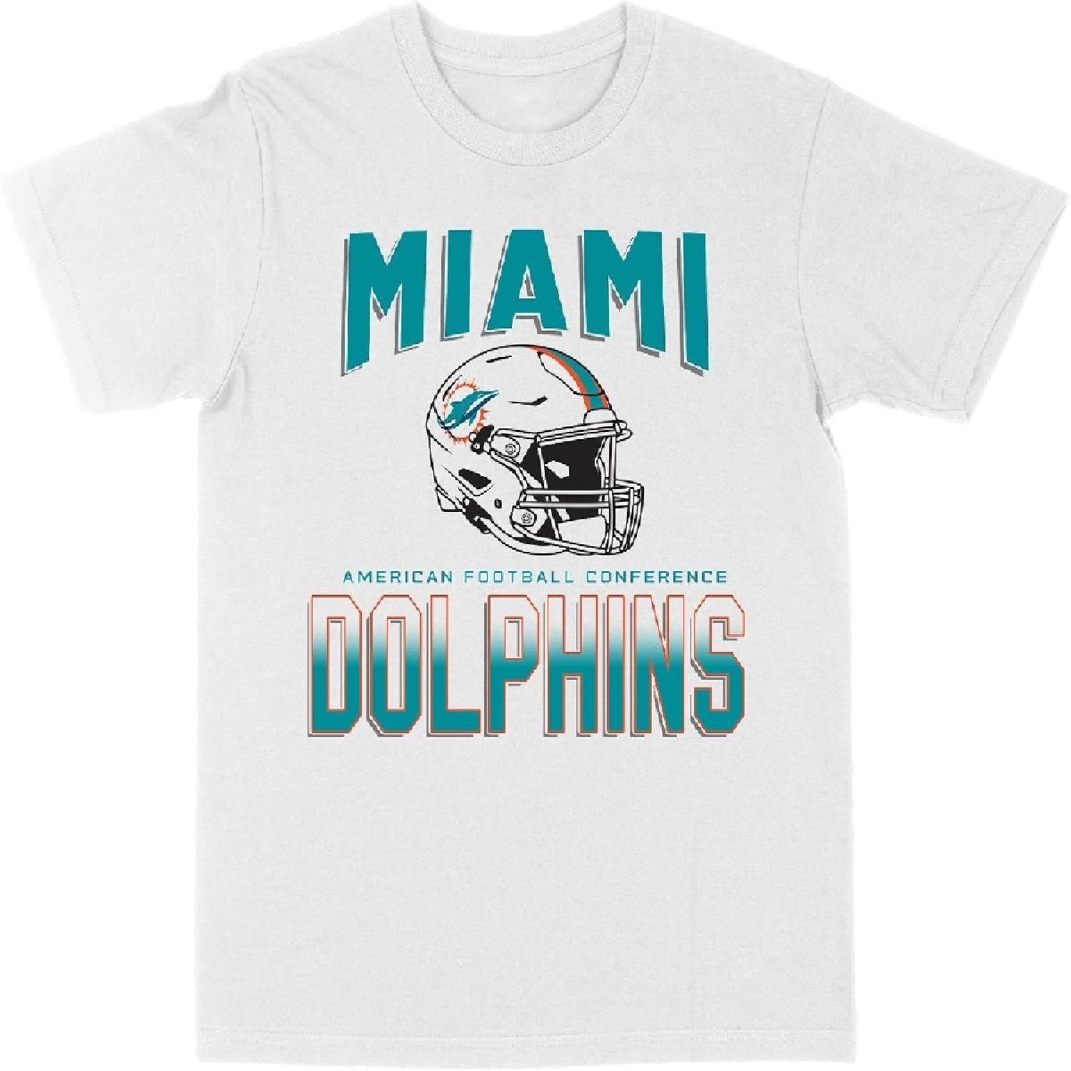 Футболка Philcos NFL Miami Dolphins Football Conference Белая XXXXXL белый