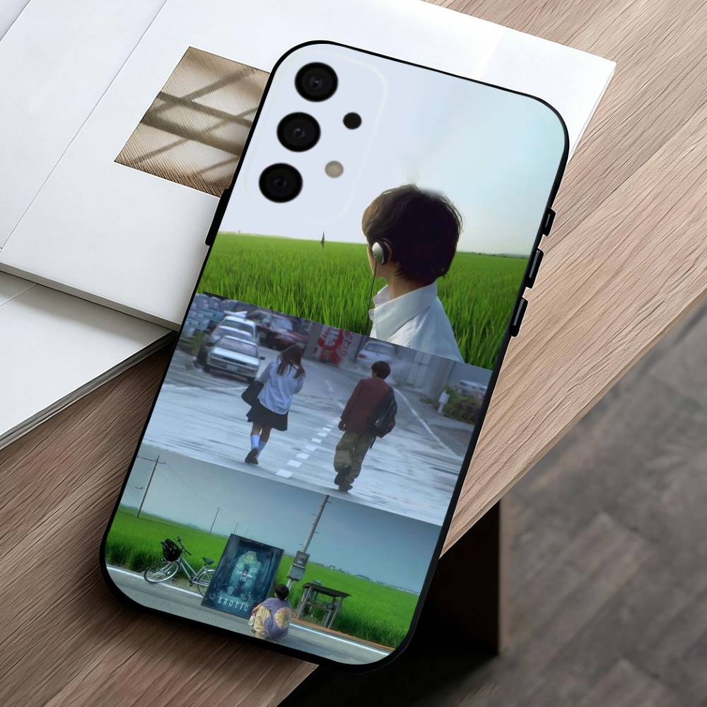 Cool All About Lily Chou-Chou Phone Case For Samsung Galaxy A73,A72,A71,A70,A53,A52,A51,Others Soft Black Cover