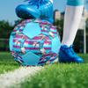 1pz Haaland Stella Campione taglia 5 pallone da calcio PrahaPallone da Calcio Indoor Colorato Per Tutte le Età Cucito a Macchina PVC Pronto per la Competizione Resistente Alto Rimbalzo