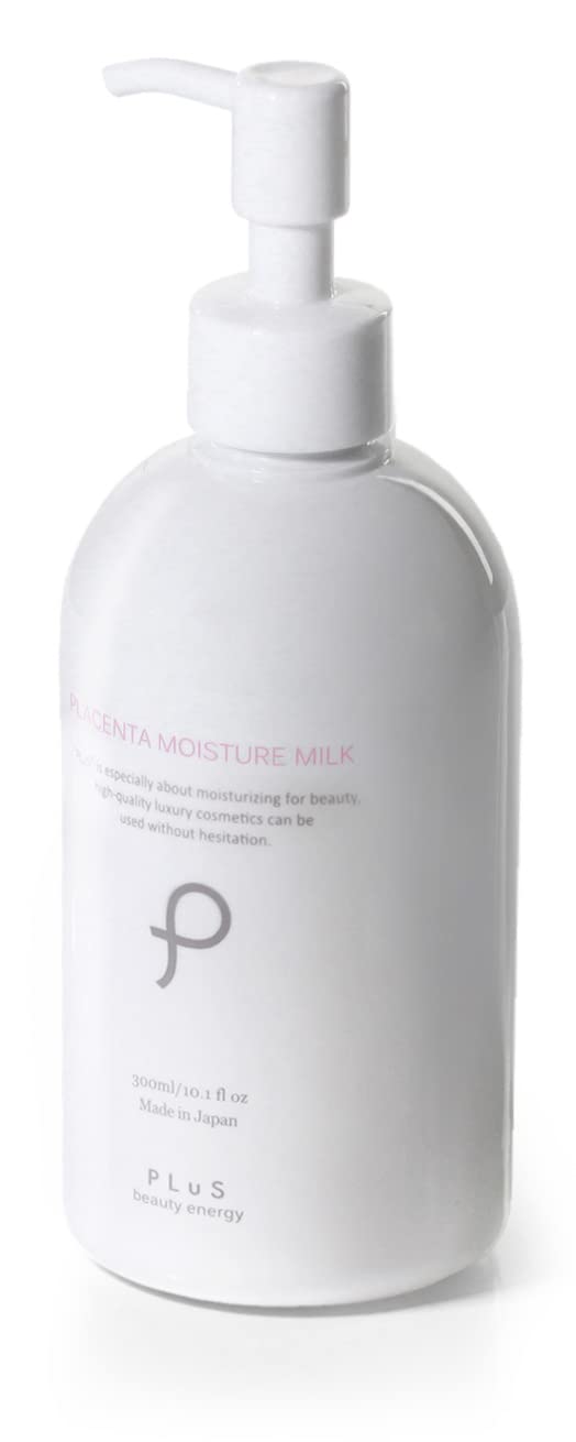 

PLuS Placenta Moisture Milk with Hyaluronic and Placenta in EGF, Acid, (Made Japan) (300ml Bottle)