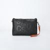 Hot-selling women's envelope clutch bag, new letter-embossed soft fabric