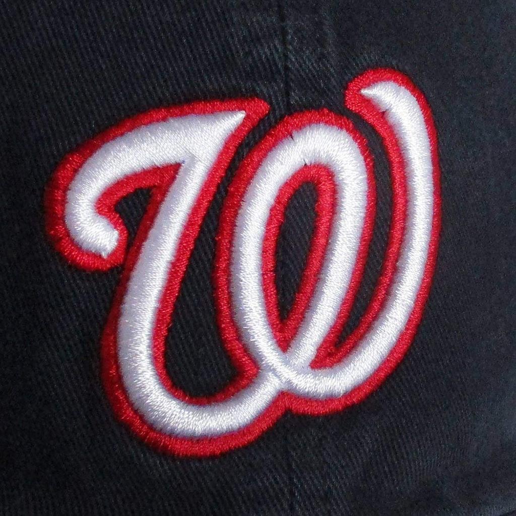 Brand Clean Up Baseball for Men and by Forty Seven Nationals '47 Cap, RGW15GWS-NY, Navy, Women, Brand,