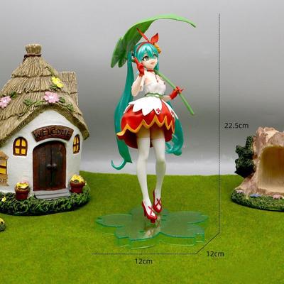 1 Piece Anime Hatsune Miku Action Figure Model Gifts Collectible Figurines for Kids About 20cm
