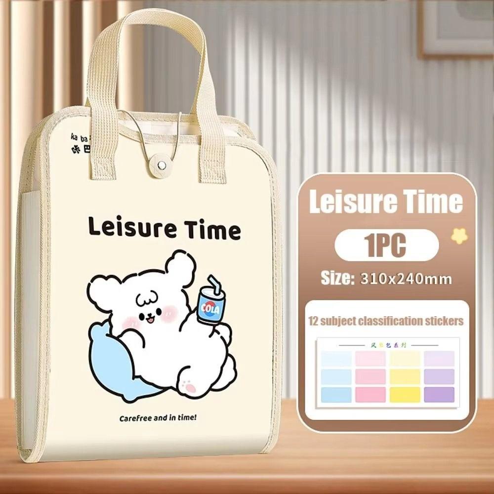 

Красивая расширяющаяся папка формата А4, большая вместимость, сумка для хранения файлов, 13 карманов, органайзер, студенческий Style D