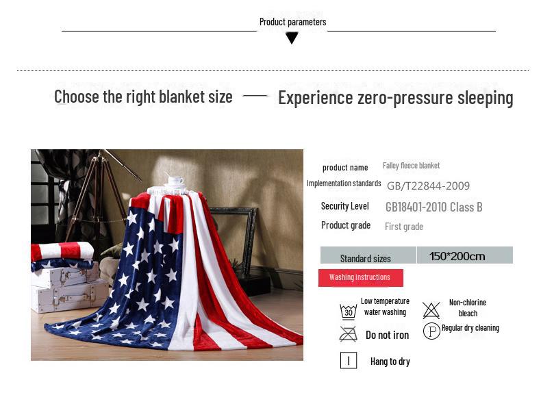 Britische Union Jack Flanell Klimaanlage Decke - Ideales Geschenk oder Gruppenkauf