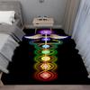 3D Chakra Printed carpet non-slip carpet door mat Yoga mat bedroom decoration area rug bedroom decor birthday gift