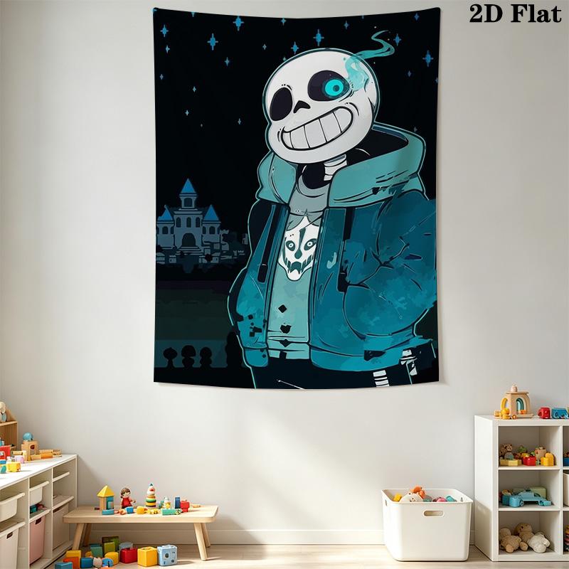 Undertale Pattern Home Decor Tapestry, Wall Hanging, Decorative RV Wall Cloth.NGT0928256
