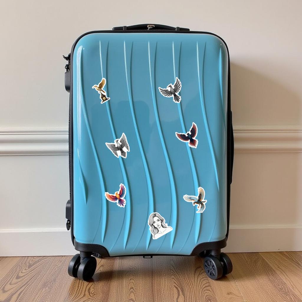 35pcs-100pcs Colorful Floral Stickers Stickers Vivid Robot Animal Stickers Teacher Reward Stickers For Fridge Car Sticker