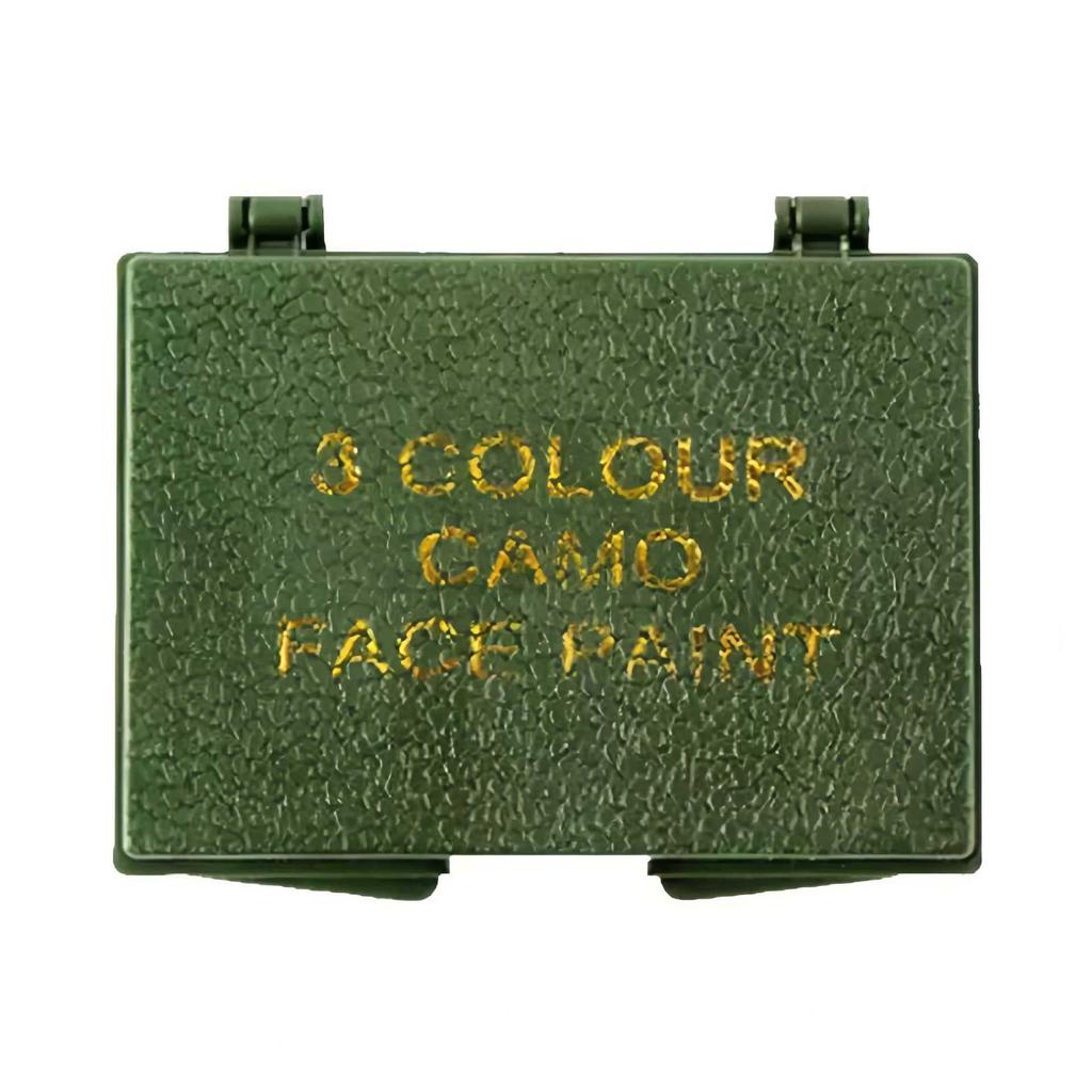 Three-Color Camouflage Body Paint for Military Fans, Summer Camps, Field CS, Team Building, Outdoors
