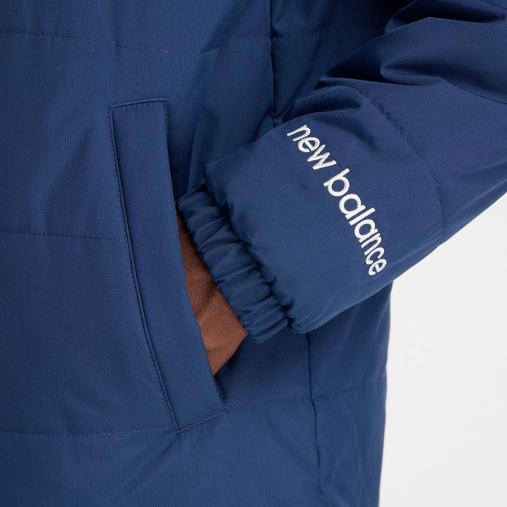 [NEW BALANCE] Men's Padded Short Coat Insulated Winter Jacket AMJ53172 (NB Navy Size L)