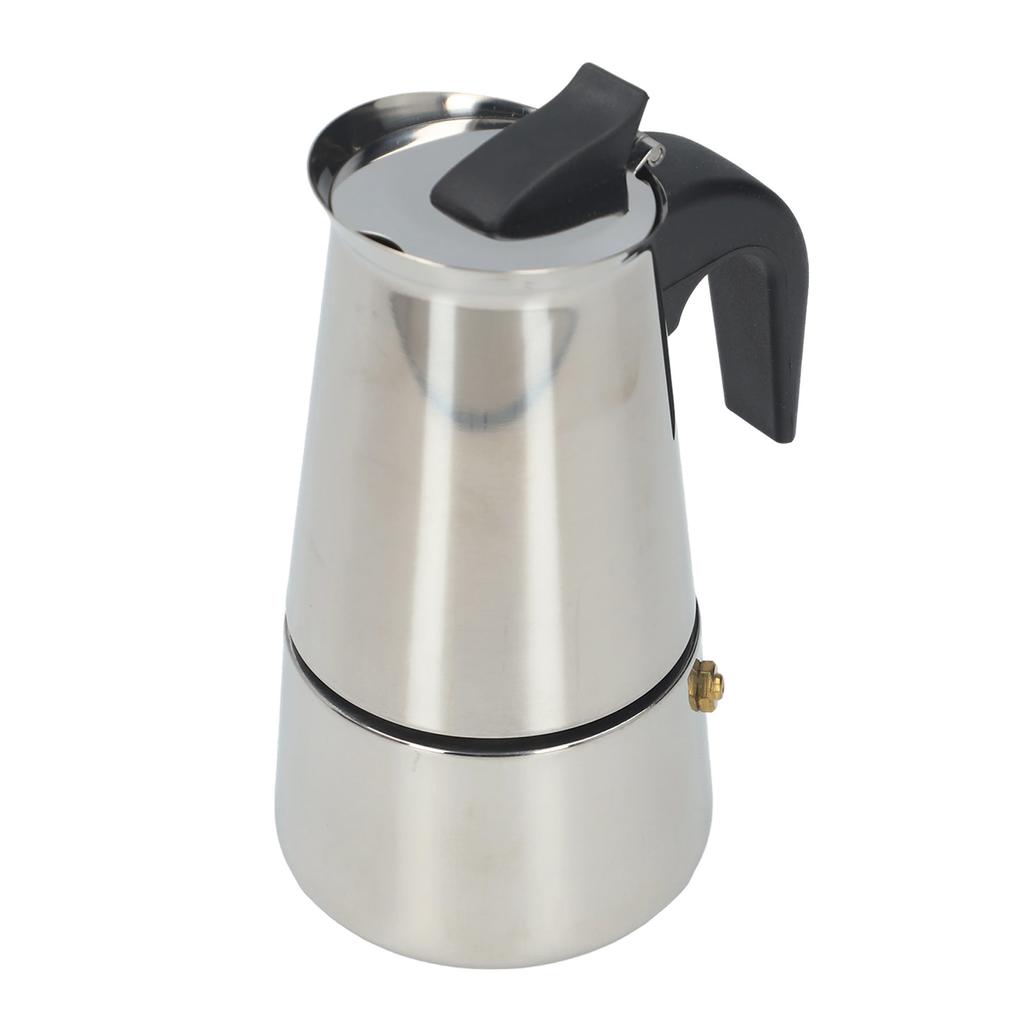 Portatif Paslanmaz Çelik Kahve Potu Moka Espresso Yapıcı Moka Pot