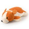 JEMA Gemma Plush Dog Soft and Perfect for 55cm Cushion, Cute, Fluffy, Beagle-Shaped Pillow, Soothing, Sleeping, Gift, Approx.