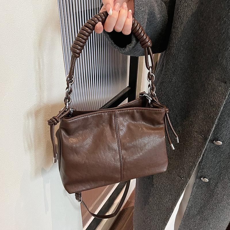 Femeii geantă de mână de umăr simplu retro moale geantă de mână de mare capacitate geantă de mână de călătorie geantă de mână de mână de călătorie