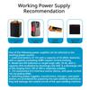 Portable LCD Display Spot Welder Control Board DIY Kit 100 Gear Adjustable Power 600A Peak Current for 0.1-0.3mm Nickel Sheet