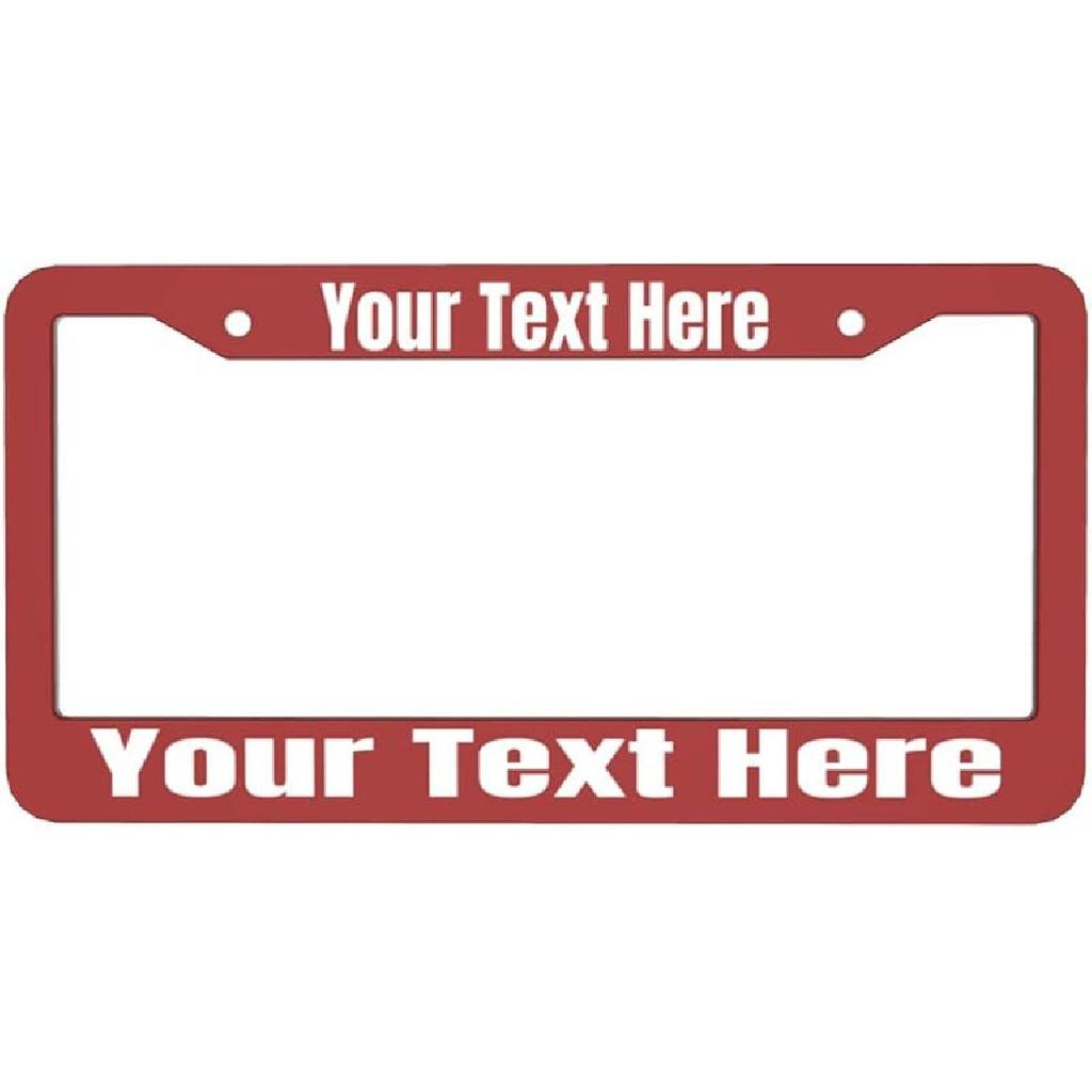 License Plate Frame Personalized License Plate Frame for Cars License Plate Frames Customized Design License Plate Holder Customize Funny Car