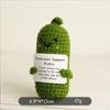Handmade Potato Cucumber Crochet Doll – Positive Energy Yarn Creation