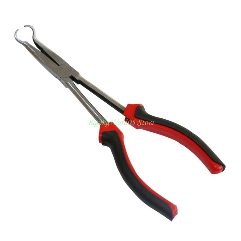 24TE Spark Plug Boot Removal Plier Car Spark Plug Wire Removal Pliers High-Voltage Cylinder Cable Removal Tool