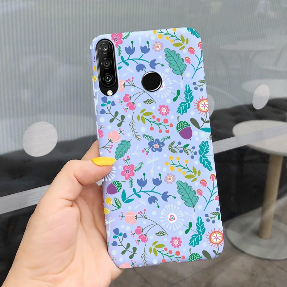 Flower Phone Cases For Huawei P30 Lite Pro Case Cover On Fundas Huawei P30 P30lite P 30 lite pro P30pro Cute Soft Silicone Cases