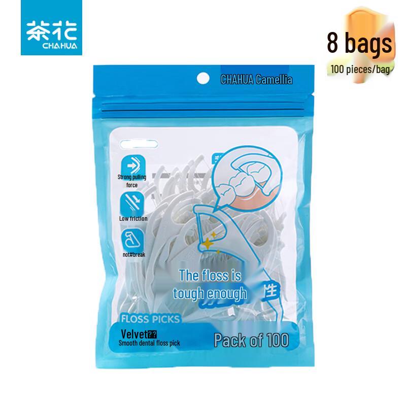 Chahua Fine Smooth Dental Floss Picks