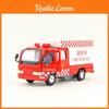 Feuerwehr- und Polizeiauto-Legierungs-Kinderspielzeugauto-Modell mit Trägheitssteuerung zum Spielen und Sammeln