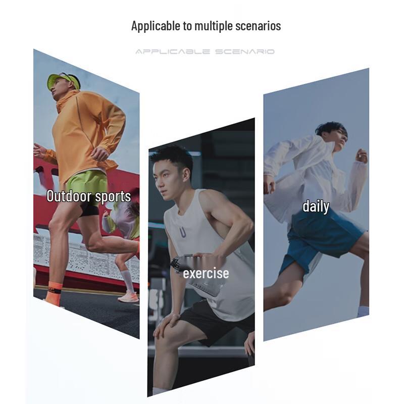 XTEP Men's Ice Silk Antibacterial Breathable Boxer Briefs 5-Pack