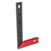Right Angle Ruler 12 Inch Aluminium Alloy Multifunctional High Accuracy Thickened L Square Ruler