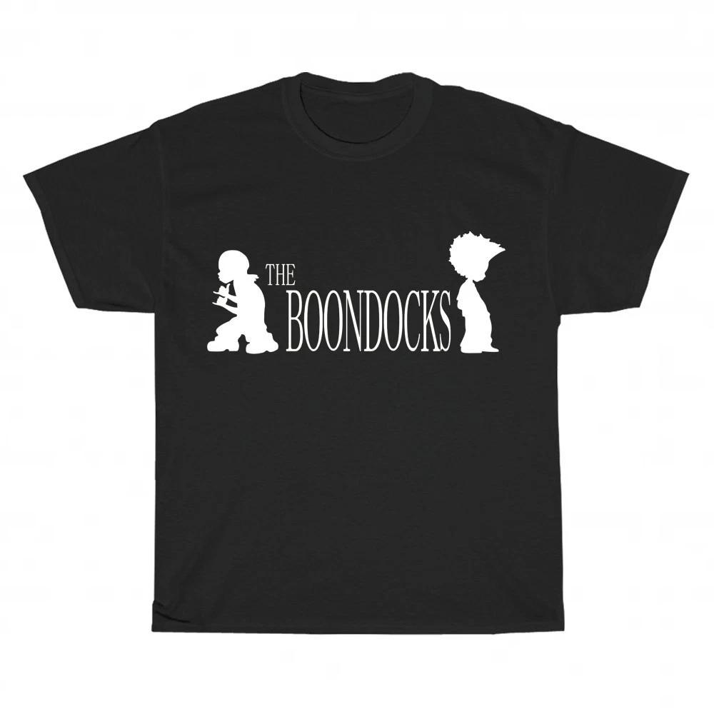 New The Boondocks Cartoon TV Show logo T-Shirt Funny Size S to 5XL XXXXL