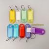 Crystal Plastic Luggage & Hotel Key Tag Keychain