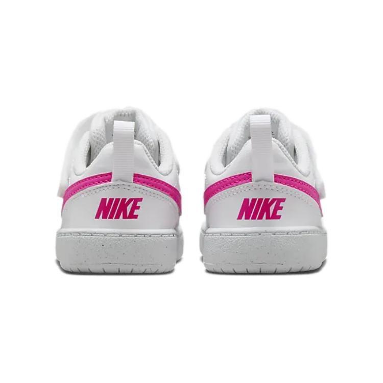 Nike Court Borough Low top Toddler Shoes White Pink Infant And Toddler DV5458-113